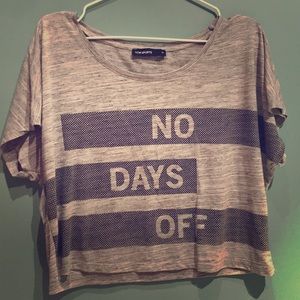 Cute gray shirt never wore